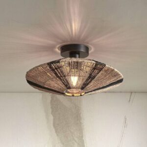 Svítidlo Good & Mojo přírodní/černá juta/železo