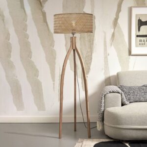 Svítidlo Good & Mojo dřevo světlé/přírodní bambus