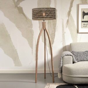 Svítidlo Good & Mojo světlé dřevo/přírodní/černá bambus