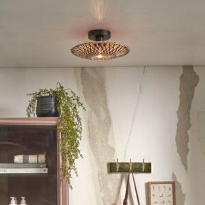 Svítidlo Good & Mojo černá/přírodní bambus/železo