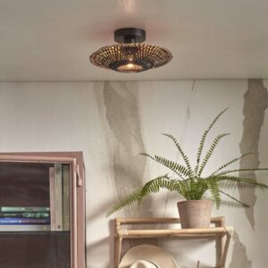 Svítidlo Good & Mojo černá bambus/železo