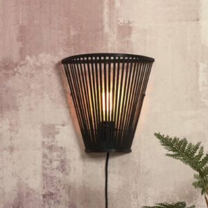 Svítidlo Good & Mojo černá bambus/železo