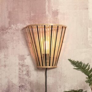 Svítidlo Good & Mojo přírodní/černá bambus/železo