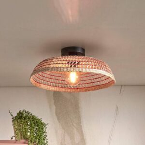 Svítidlo Good & Mojo přírodní/červená železo/mořská tráva