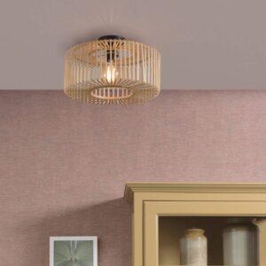 Svítidlo Good & Mojo přírodní/černá bambus/železo