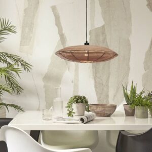 Svítidlo Good & Mojo přírodní/černá ratan/železo