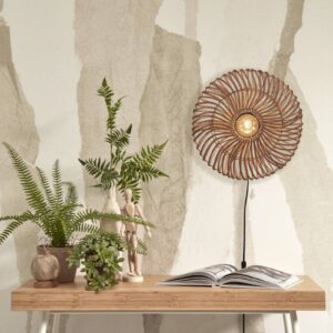 Svítidlo Good & Mojo příroda ratan/železo