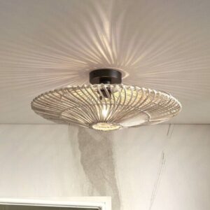 Svítidlo Good & Mojo bílý/černý ratan/železo