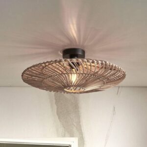 Svítidlo Good & Mojo přírodní/černá ratan/železo