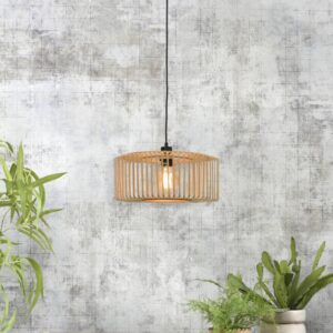 Svítidlo Good & Mojo přírodní/černá bambus/železo