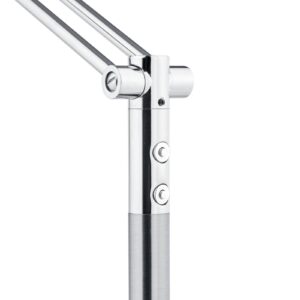 Svítidlo HELL niklová matná/chrom kov