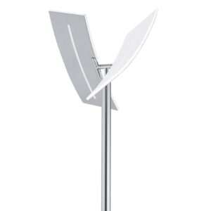 Svítidlo HELL niklová matná/chrom kov