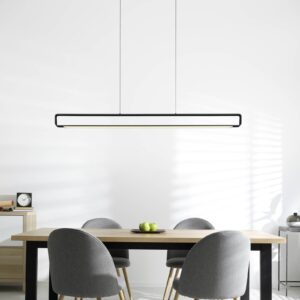 Svítidlo HELL černá hliník