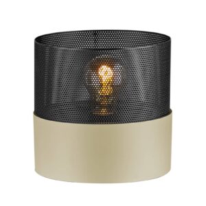 Svítidlo HELL písková/černá hliník