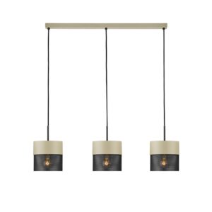 Svítidlo HELL písková/černá hliník