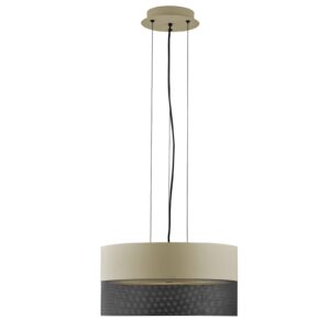 Svítidlo HELL písková/černá hliník