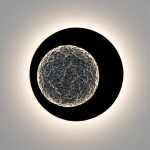 Svítidlo Holländer hnědočerná/stříbrná Iron