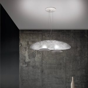 Svítidlo ICONE stříbrná/kartáčované železo hliník