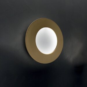 Svítidlo ICONE bílá/satinovaná mosaz hliník