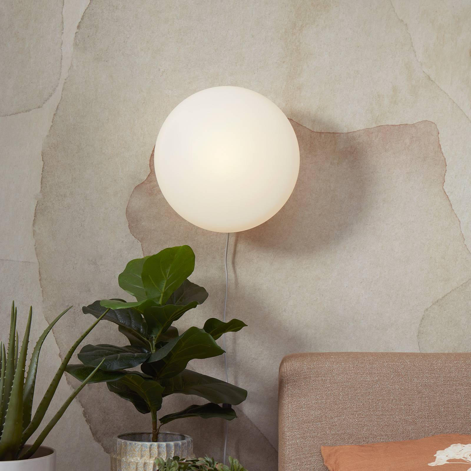 Svítidlo It's about RoMi bílý/písek Sklo/železo