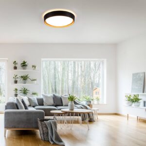 Svítidlo JUST LIGHT. černá/bílá Železo/plast