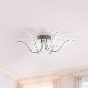 Svítidlo JUST LIGHT. chrom Hliník/železo/plast