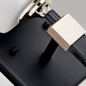 Svítidlo KICHLER černá/opálová bílá ocel/opálové sklo