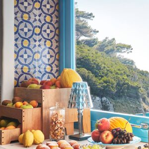 Svítidlo Kartell světle modrá PMMA