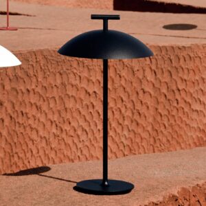 Svítidlo Kartell černá ocel s polyesterovým potahem