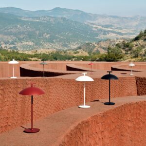 Svítidlo Kartell zelený ocel s polyesterovým potahem