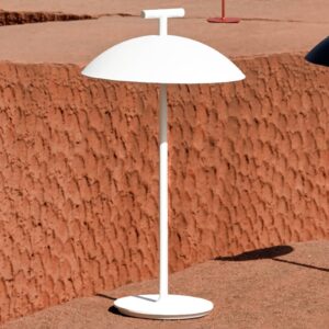 Svítidlo Kartell bílá ocel s polyesterovým potahem