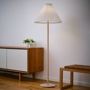 Svítidlo LE KLINT Světlý dub/bílý Dubové dřevo/fólie