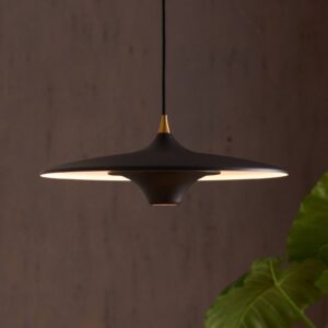 Svítidlo LOOM DESIGN černá Hliník/mosaz