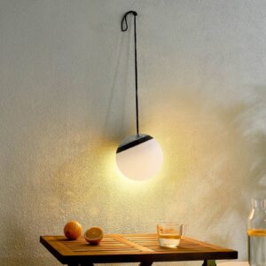 Svítidlo Lindby bílá/černá Plastové