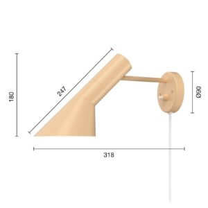 Svítidlo Louis Poulsen písek Ocel
