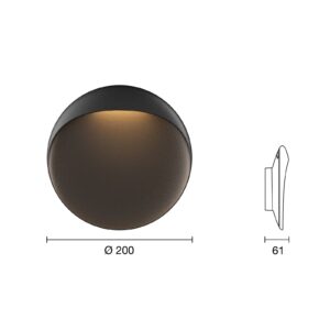 Svítidlo Louis Poulsen černá kov/hliník/akryl