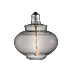 Svítidlo Lucande kouřově šedá sklo/kov