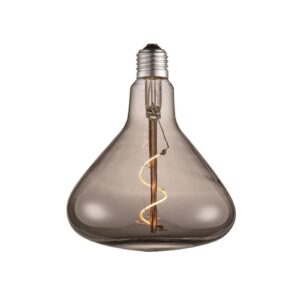 Svítidlo Lucande kouřově šedá sklo/kov