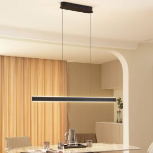 Svítidlo Lucande pískově černá Železo/plast