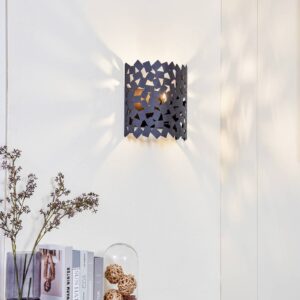 Svítidlo Lucande černá Iron