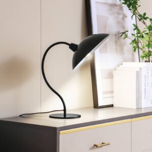 Svítidlo Lucande lesklá černá/bílá Kov