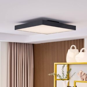 Svítidlo Lucande černá/bílá Železo/plast