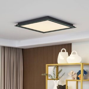 Svítidlo Lucande černá/bílá Železo/plast