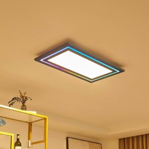 Svítidlo Lucande kartáčovaný nikl/bílá Železo/plast