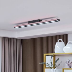 Svítidlo Lucande černá/bílá Železo/plast