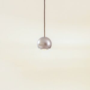 Svítidlo Lucande nikl satén Hliník