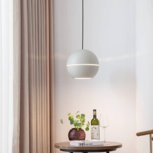 Svítidlo Lucande světle šedá/bílá Hliník