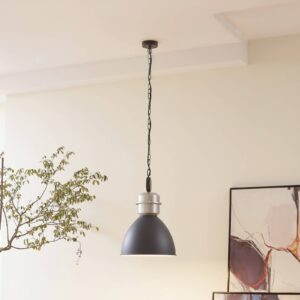 Svítidlo Lucande pískově černá/bílá Hliník