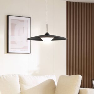 Svítidlo Lucande černá/bílá Kov