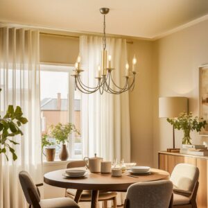 Svítidlo Lucea antická mosaz/černá kov